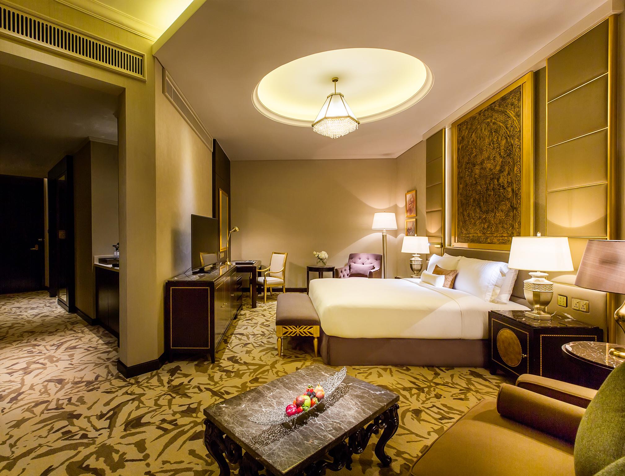 Ezdan Palace Hotel Ντόχα Εξωτερικό φωτογραφία A suite at the hotel