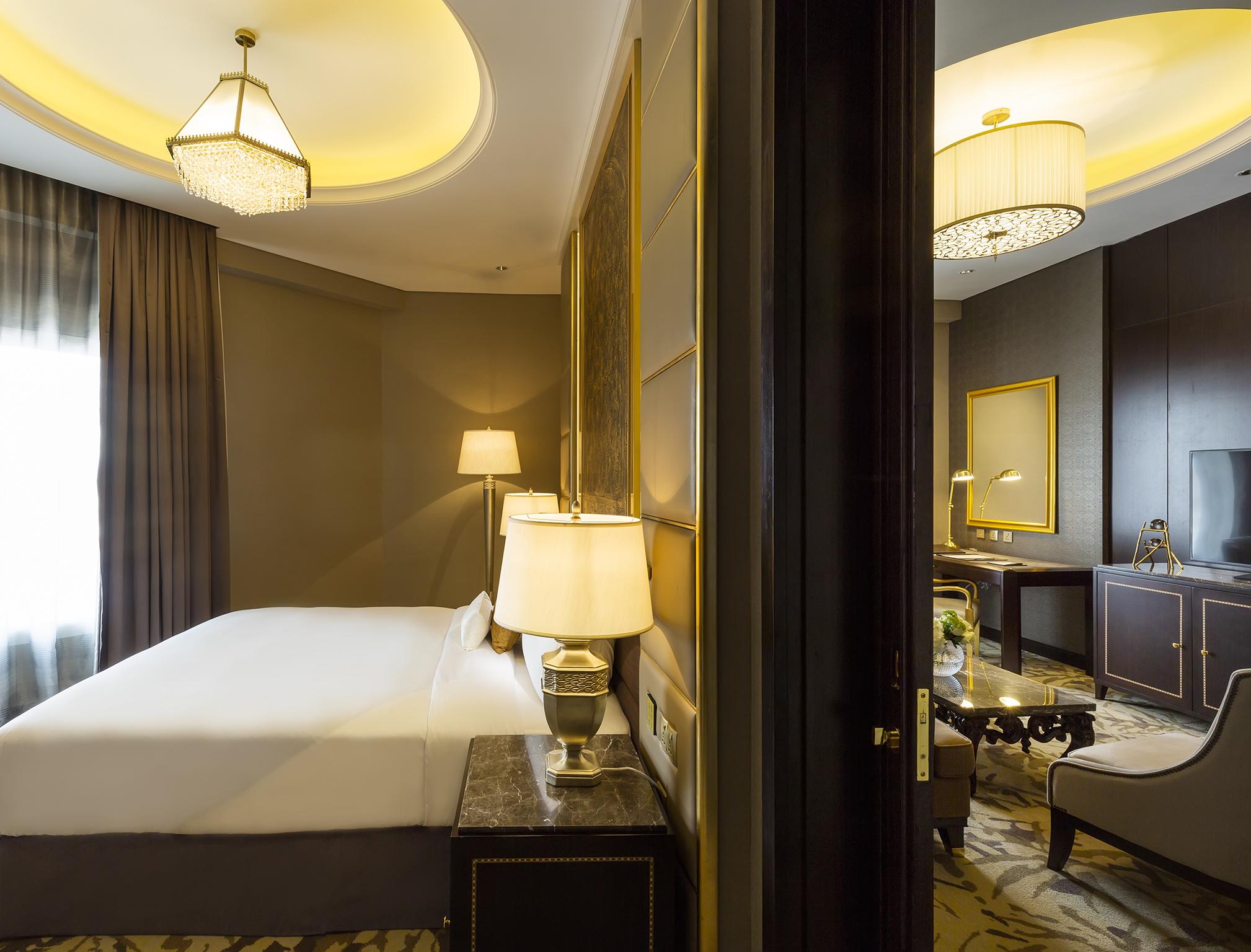Ezdan Palace Hotel Ντόχα Εξωτερικό φωτογραφία A suite at the hotel