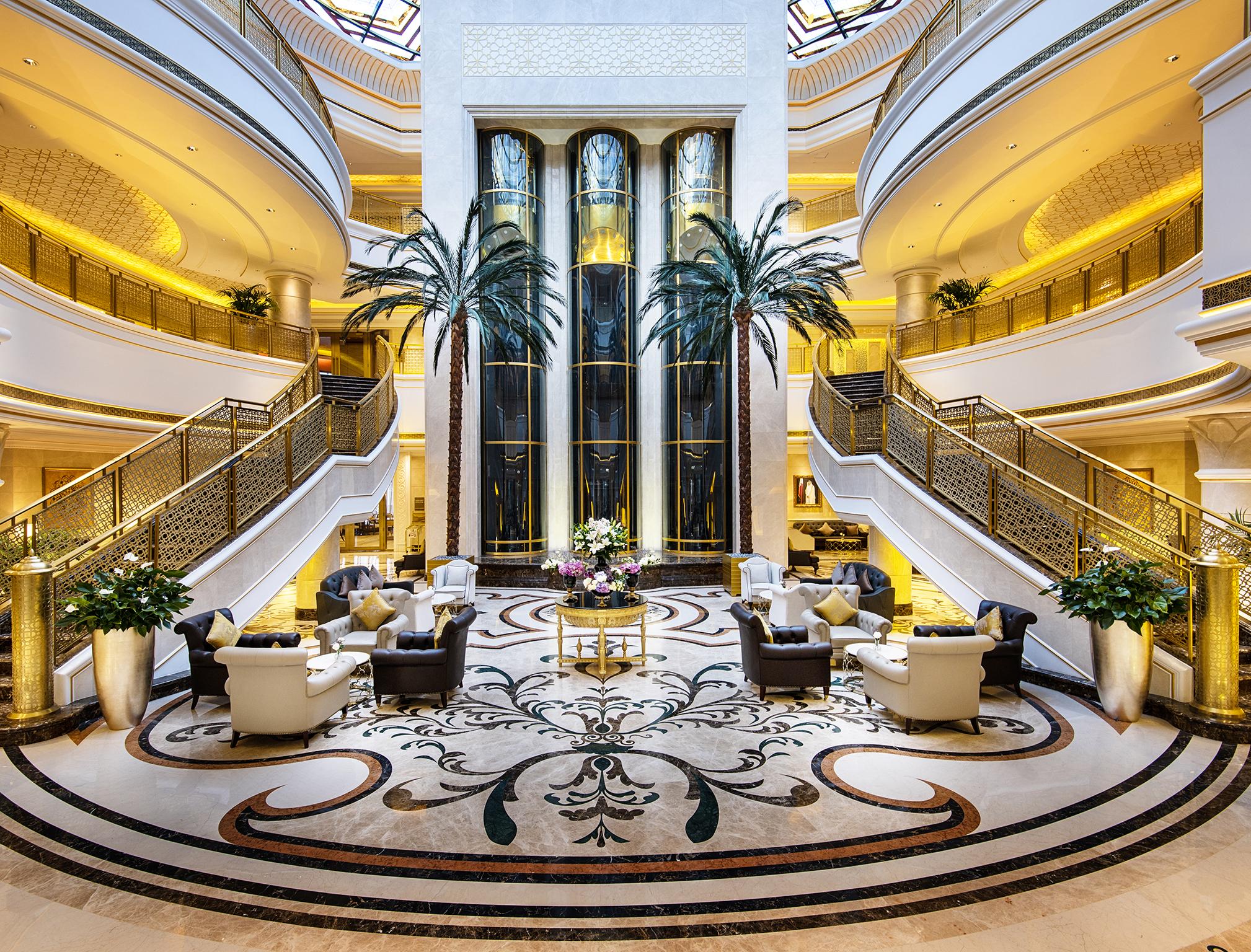 Ezdan Palace Hotel Ντόχα Εξωτερικό φωτογραφία Lobby