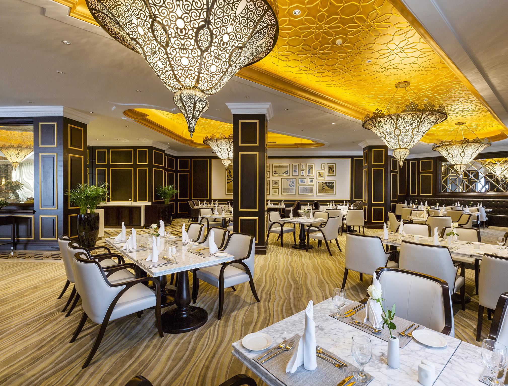Ezdan Palace Hotel Ντόχα Εξωτερικό φωτογραφία The restaurant
